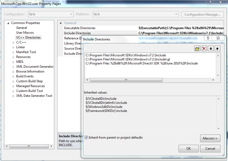 File:VS2010 Include Directories.PNG