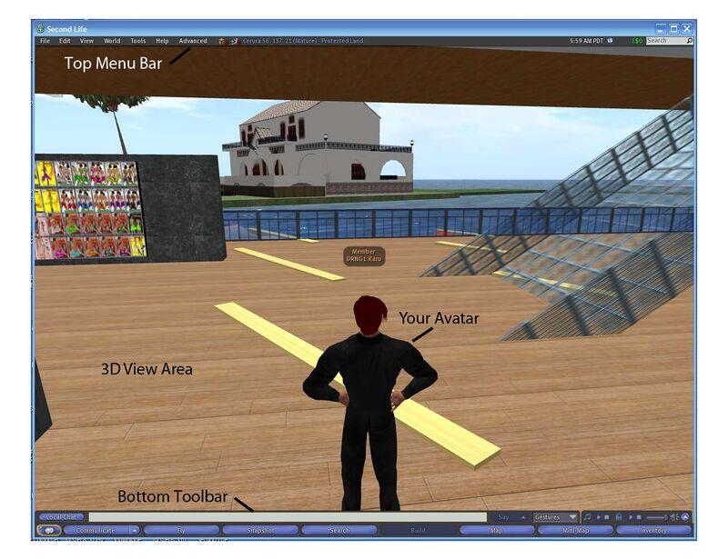 Basic Viewer Screen with no extra floating windows open